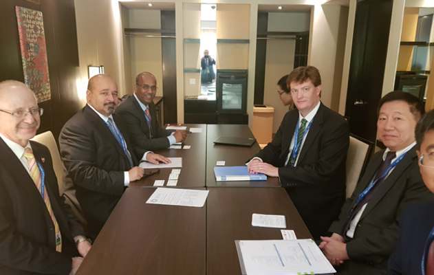 Finance Minister Meets with AIIB Vice President